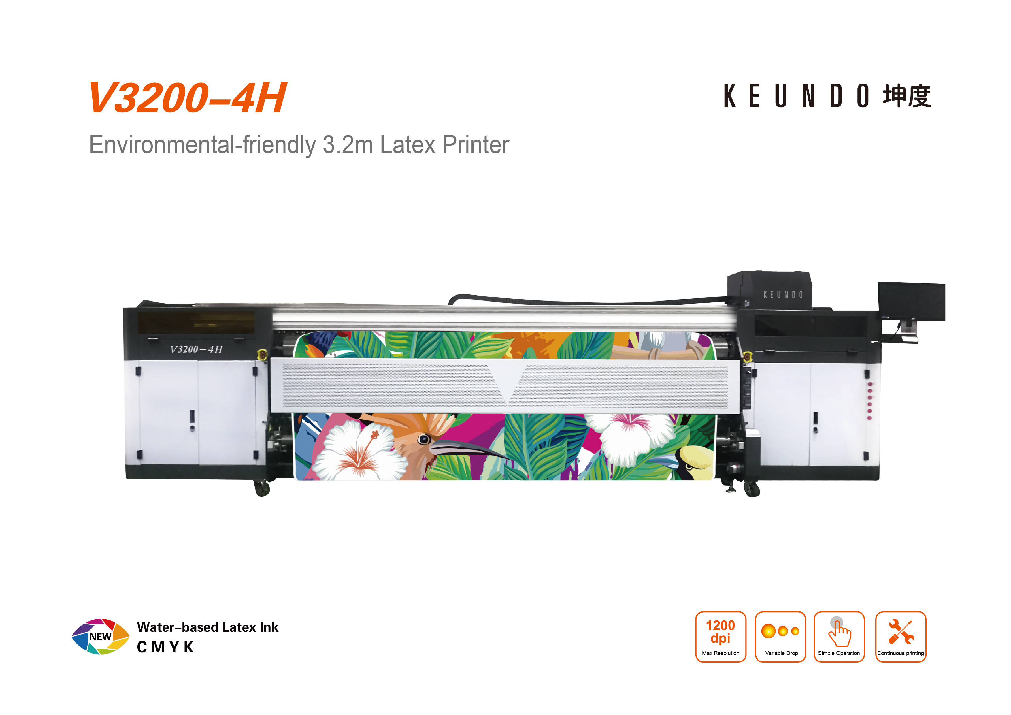Latex V3200 128" printer