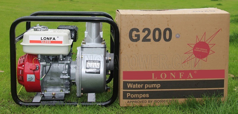 2inch 3inch Four Stroke Ohv Gasoline Water Pump G200 G150