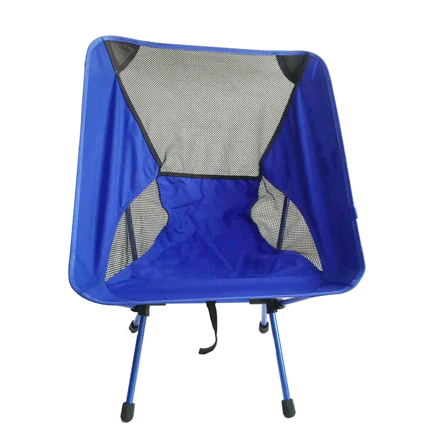 Lightweight Alu. 7075 Folding Camping Chair With Big Feet