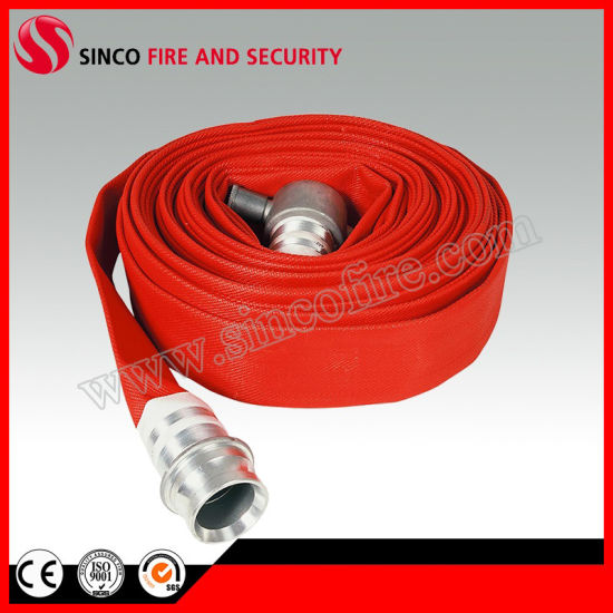 Red Fire Hose with British John Morris Coupling