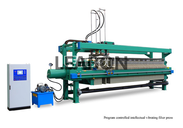Filter Press with Cloth Washing and Shaking System for sale