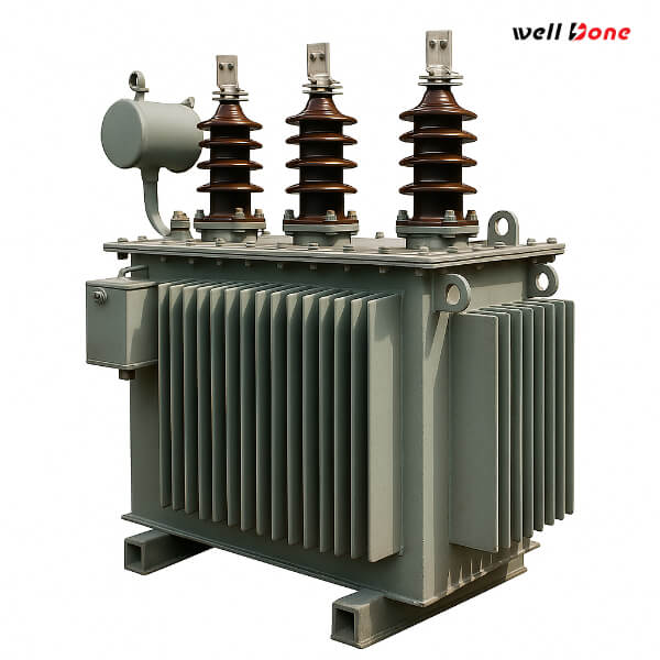 three-phase transformer transformador trifásico