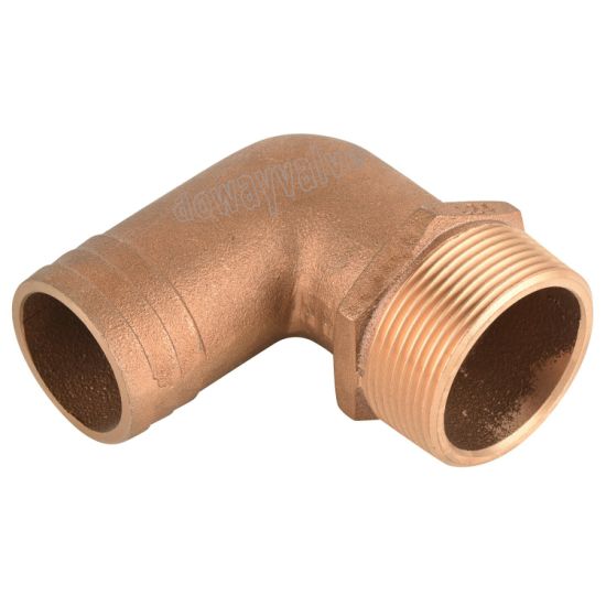 Colocaciones del contador de agua de bronce sin plomo del OEM del fabricante de China
