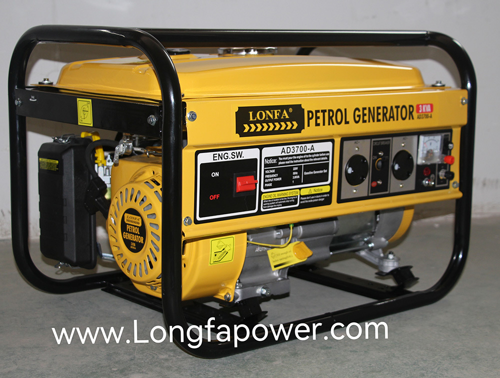 Portable 1kw 2kw 3kw 4kw 5kw 6kw 7kw Hondatype Gasoline Petrol Generator for Home Use
