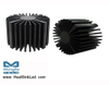 SimpoLED-BRI-160150 for Bridgelux Modular Passive LED Cooler Φ160mm