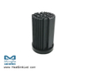xLED-SHA-4568 Pin Fin LED Heat Sink Φ45mm for Sharp