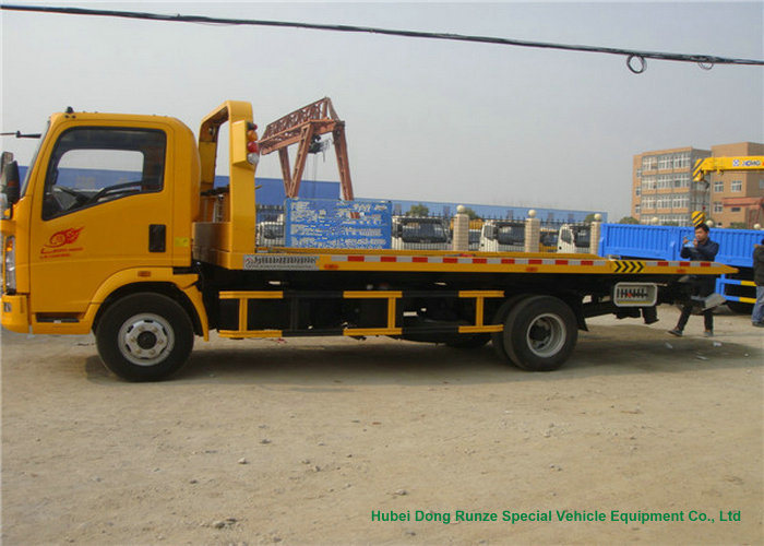 5 ton car carrier flatbed wrecker recovery tow truck with 