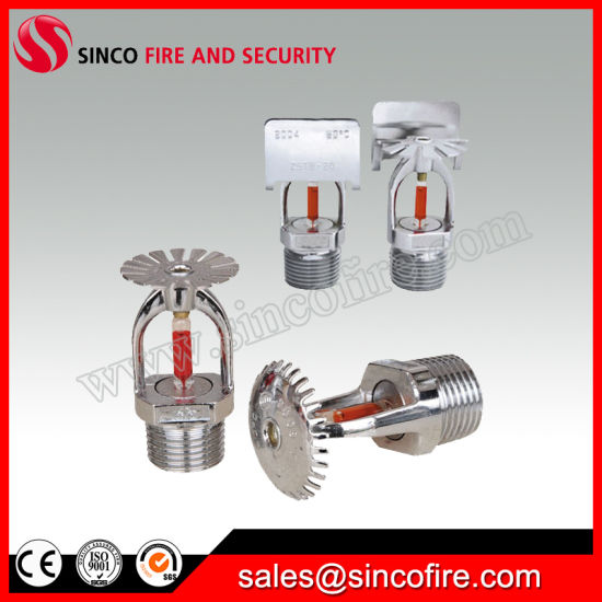 Upright/Pendent/Sidewall Glass Bulb Fire Sprinkler Head Fire Fighting Sprinkler
