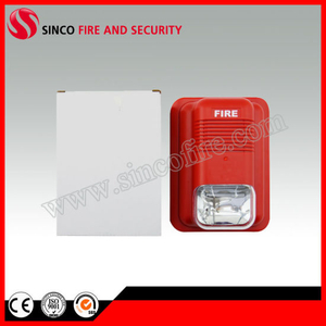 Wired Conventional Sounder Strobe DC 24V Sounds Fire Alarm