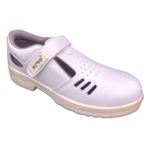 light weight safety shoes microfiber upper steel toe anti slip medical pharmacy nurse stylish safety shoes trabajo zapato