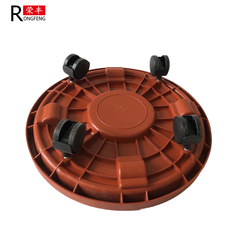Wheels for flower pot with/without brake