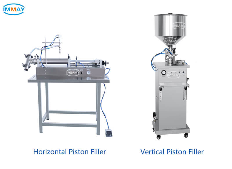 Vertical vs. Horizontal Semi-Automatic Piston Fillers حشوات المكبس العمودية مقابل الأفقية شبه الأوتوماتيكية