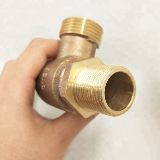 Robinet de robinet à virole en bronze d'usine OEM 20 mm avec broche