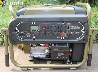 Professional Cold-resistant Military 7kVA 190F Gasoline Digital Inverter Generator Permanent Magnetic Brushless