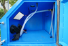 Surface cleaning vapor aqua blasting machine