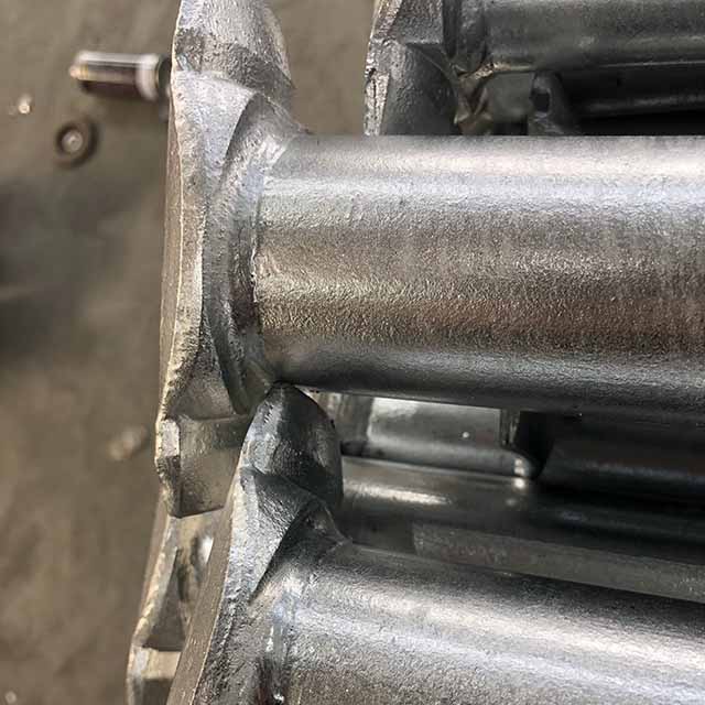 Sistema de andamios HDG Cuplock Ledger galvanizado