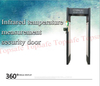 Automatic Infrared Temperature Measuring Safety Door For Human Body 