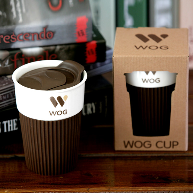 Super White Durable Porcelain Travel Mug with Lid and Sleeve Buy