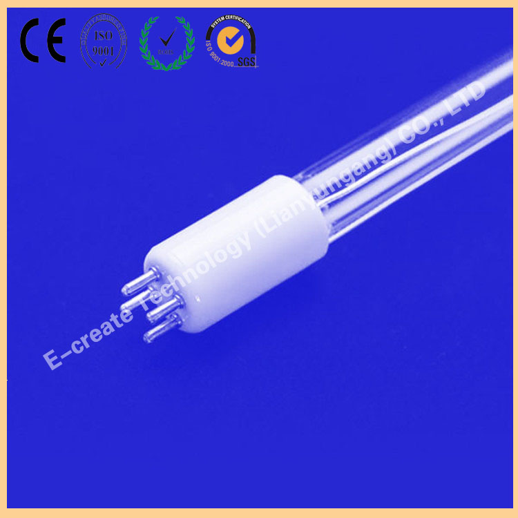 Waste gas treatment u-shaped germicidal lamp, photolysis uv lamp tube, ultraviolet lamp amalgam bacteria high ozone 150W water treatment photooxygen