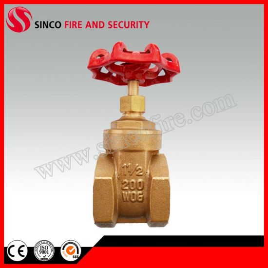 1/2" to 4" NPT or Bsp Thread Brass Gate Valve