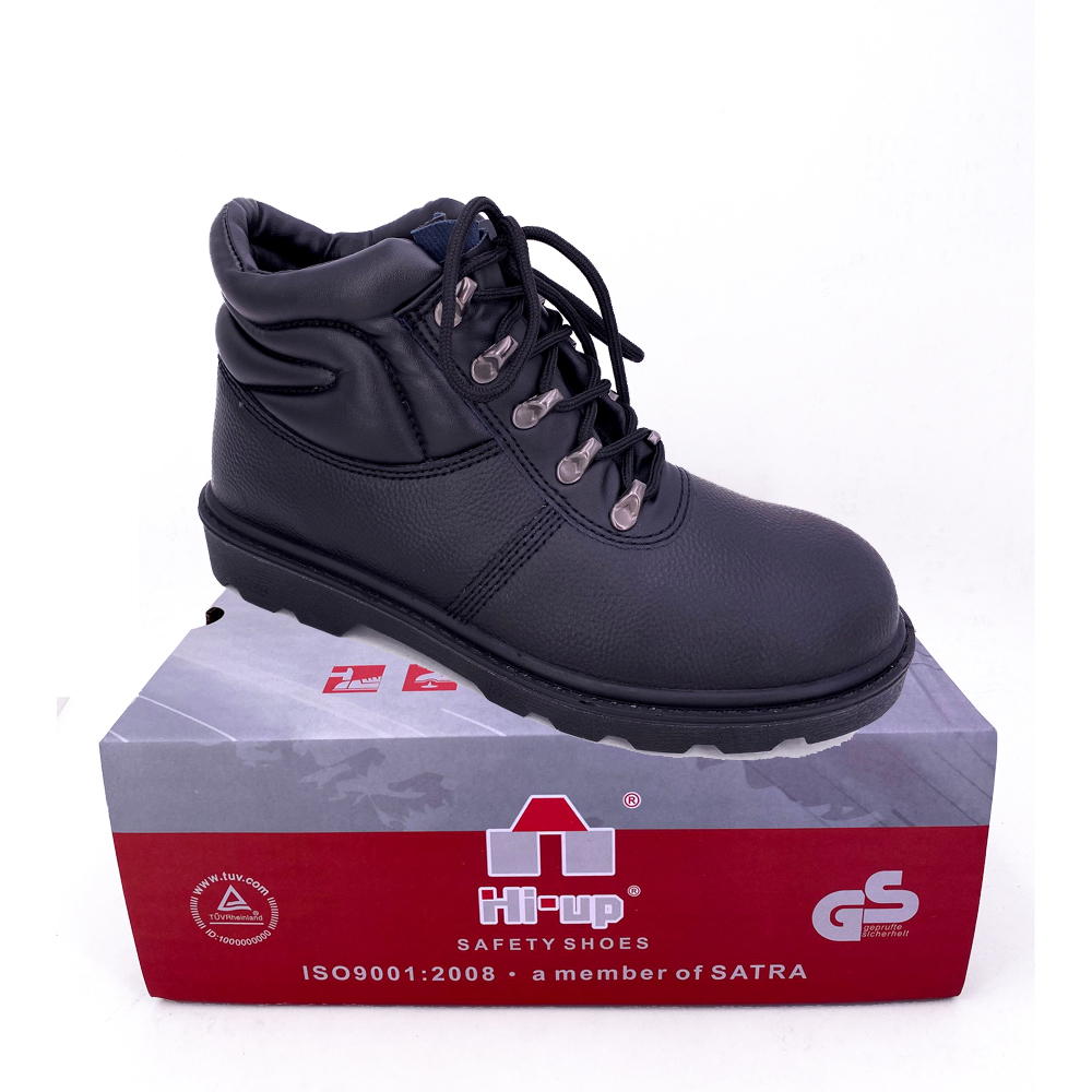 toe lightweight Oil Resistant Safety Shoes-Anti Static Safety Shoes Breathable leather safety boots zapato