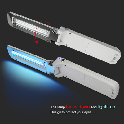 Germicida inteligente Uv-C Luz LED Esterilización Desinfección ultravioleta Esterilizador ultravioleta de mano Lámpara de desinfección germicida