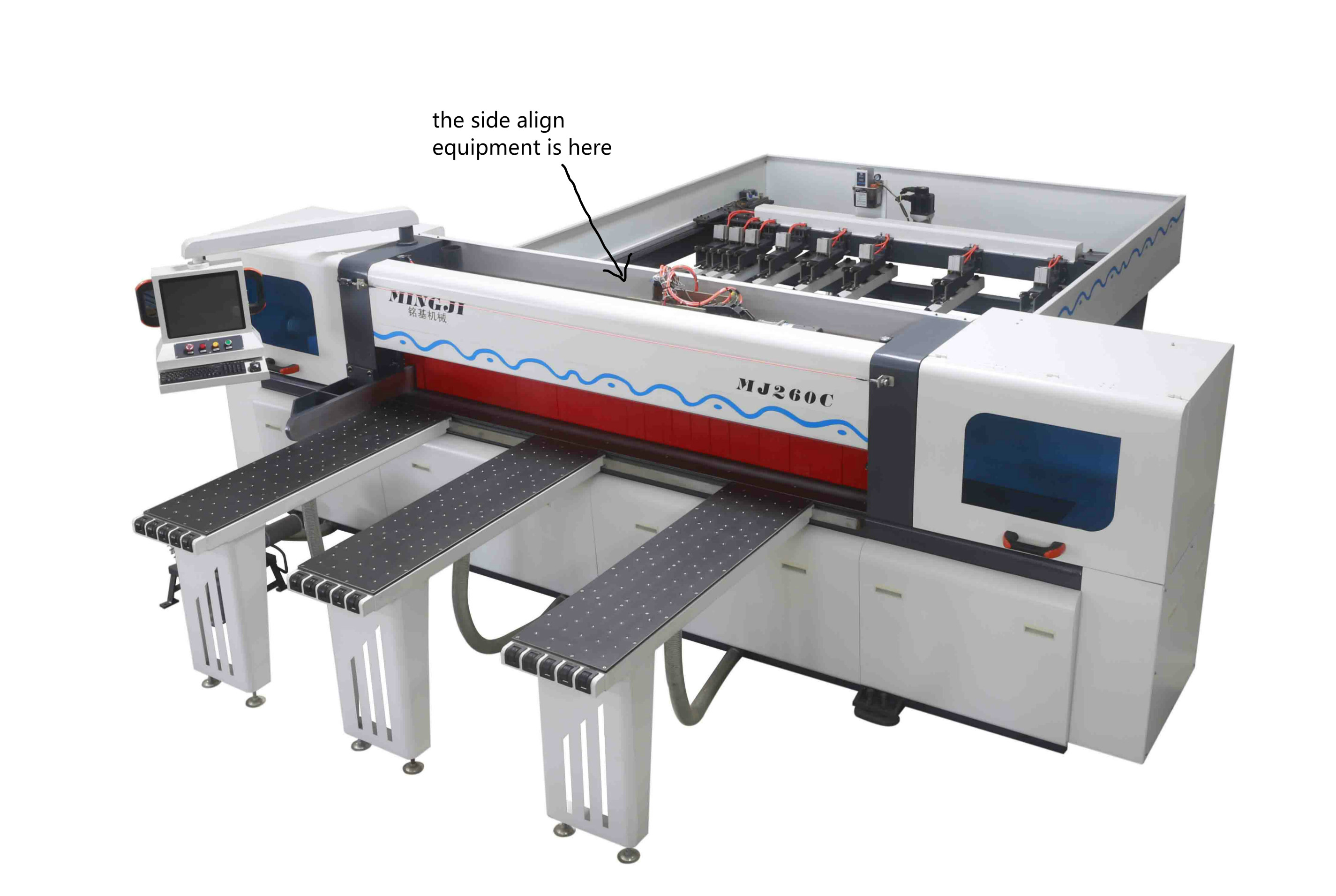 Features of woodworking cnc beam saw