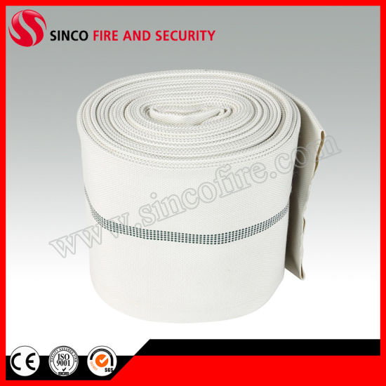 8 Inch Canvas Fire Hydrant Hose with PVC Material Lining