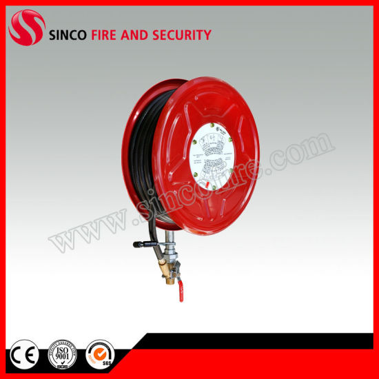 19mm X36m Red Hose Brass Nozzle Fire Hose Reel
