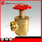 1.5"/2.5" Fire Hose Angle Valve with a Hose Rack Assembly