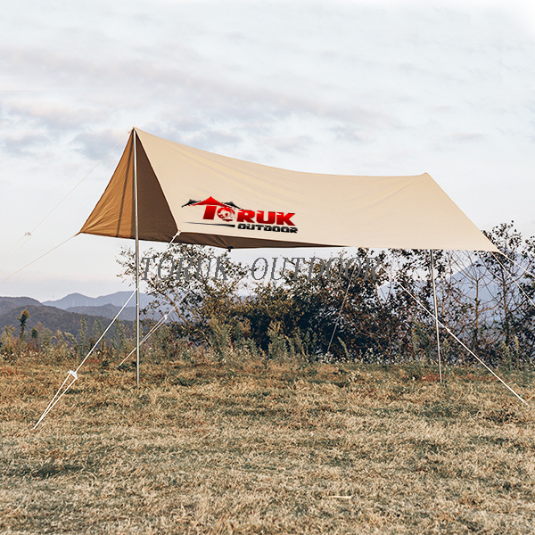 Canvas Tarp Tent Lightweight For Camping Backpacking And Outdoor