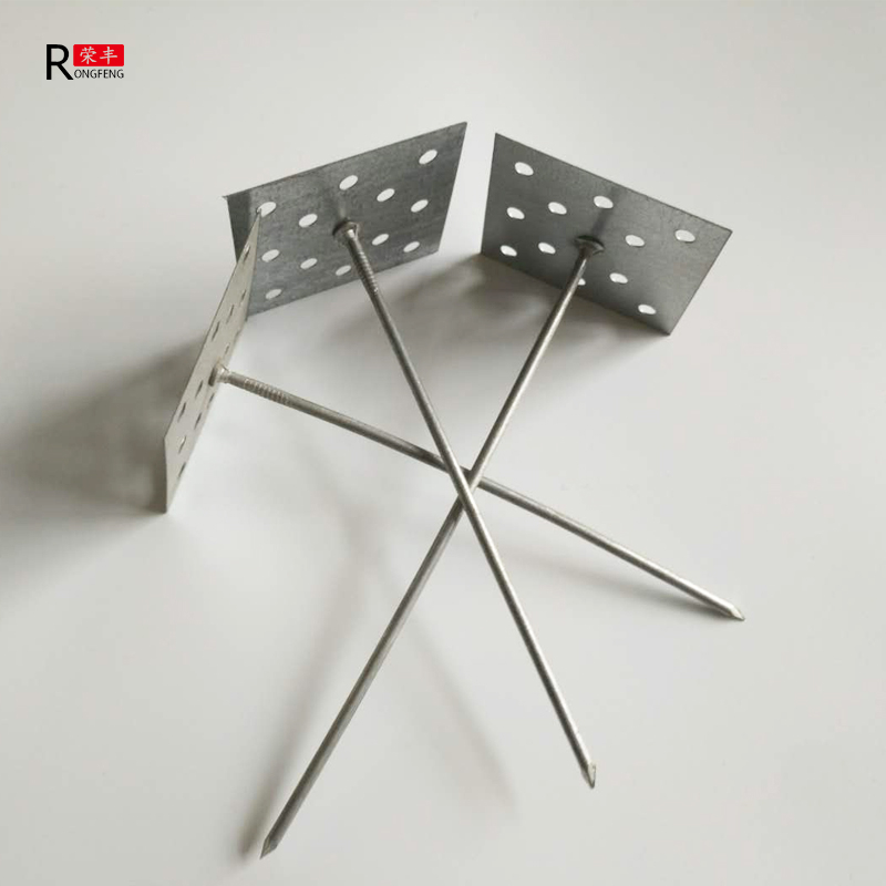 Pastable insulation pin/insulation anchor