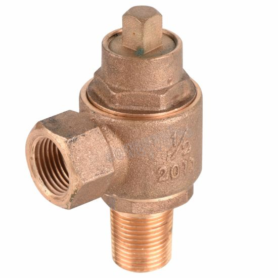 Válvula de casquillo de bronce de la fábrica de China con BS1400 LG2
