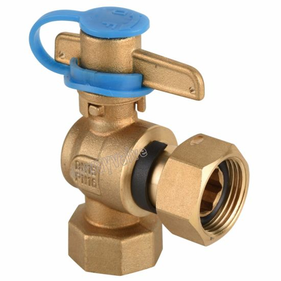 Aprobación Acs Cw617n Válvula de bola bloqueable de latón