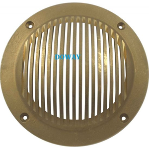 Rejilla de filtro de admisión redonda de latón Maestrini de fábrica (ranura completa / 180 mm de diámetro exterior)