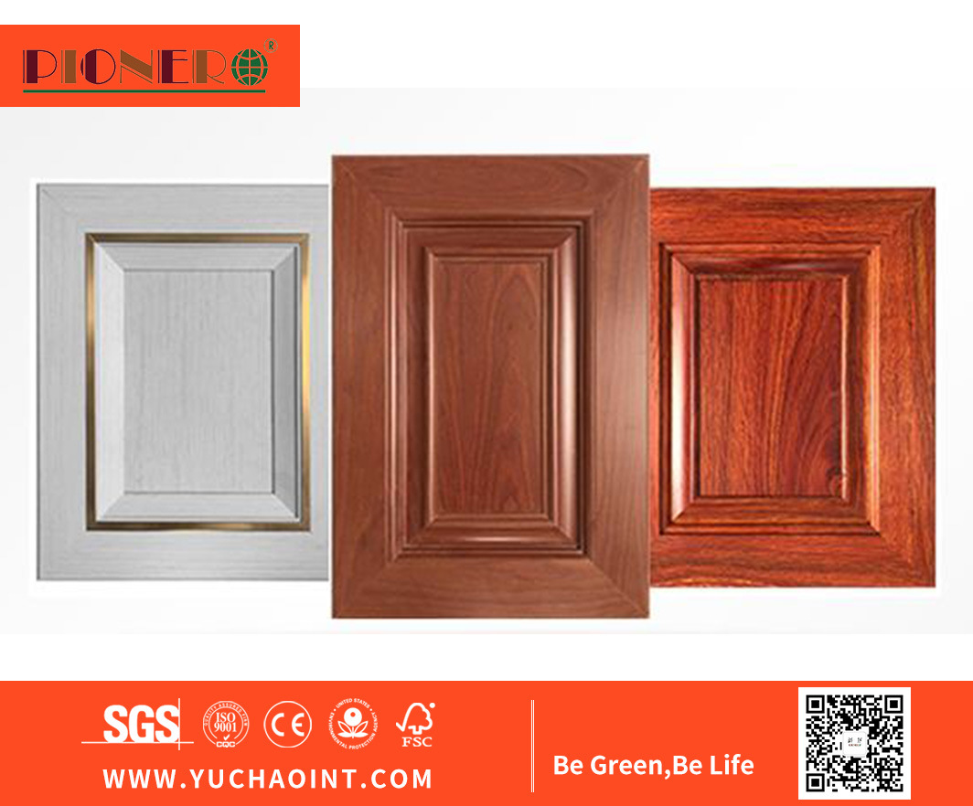 Manufacturer Price Free 3D Design Solid Wooden Kitchen Cabinet Doors