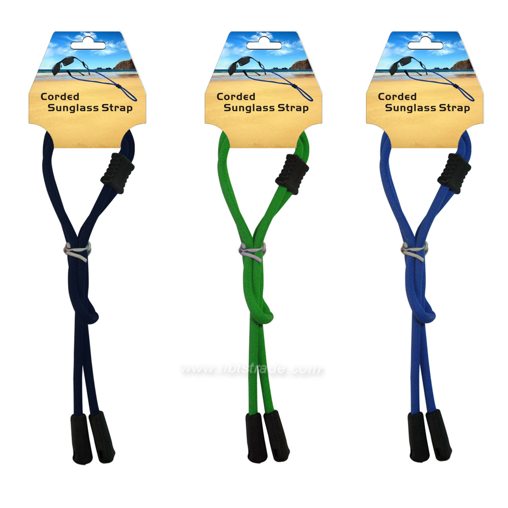 Adjustable Sunglass Neck Cord Strap with Retainer