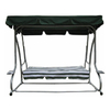 Iron Steel Frame Swing Bed Chair With Cushion 
