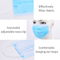 Antipolución Máscara de 3 capas Protección contra el polvo Máscaras