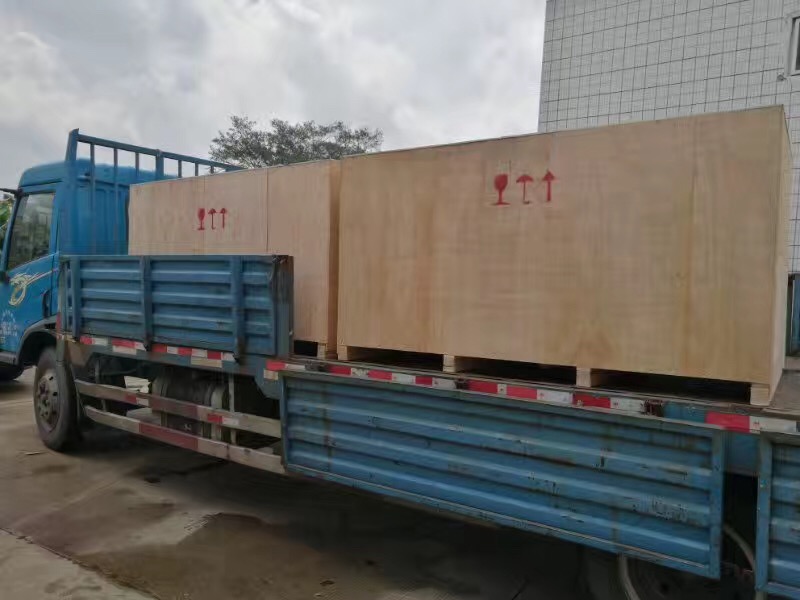 Foshan Mingji wodworking table saw machines have been delivered to Mauritius