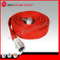 Red PVC Lining Fire Hose with BS Standard Couplings