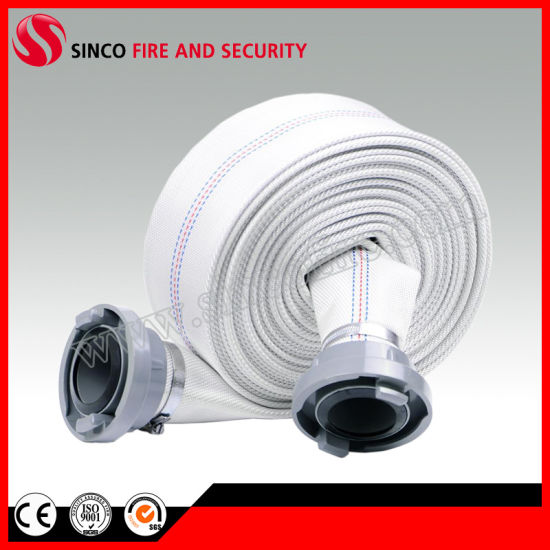 White Fire Hose with Storz Coupling