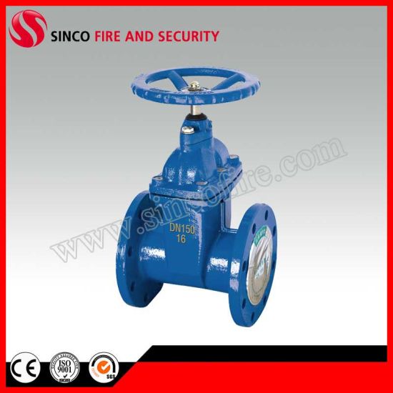 Industrial Resilient Seated Non Rising Stem Gate Valve