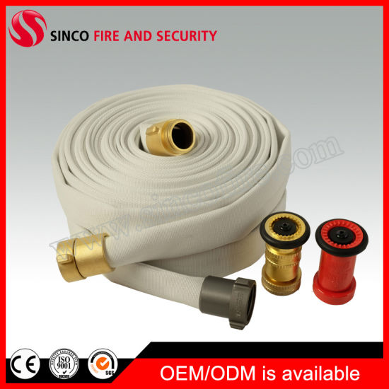 Canvas Cotton Coat Fire Hydrant Water Delivery Fire Hose
