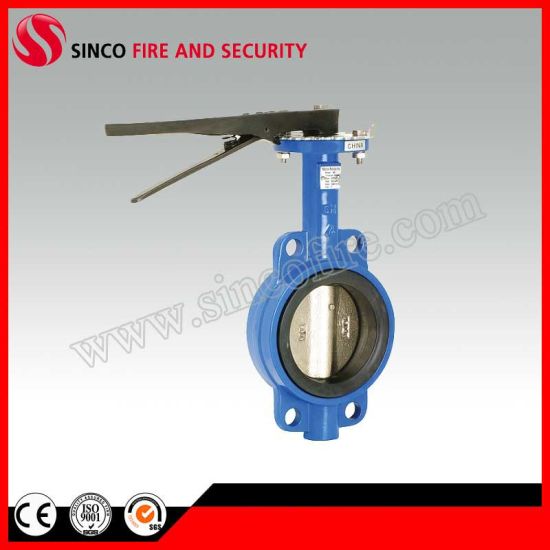 Fire Fighting Used Wafer Signal Butterfly Valve