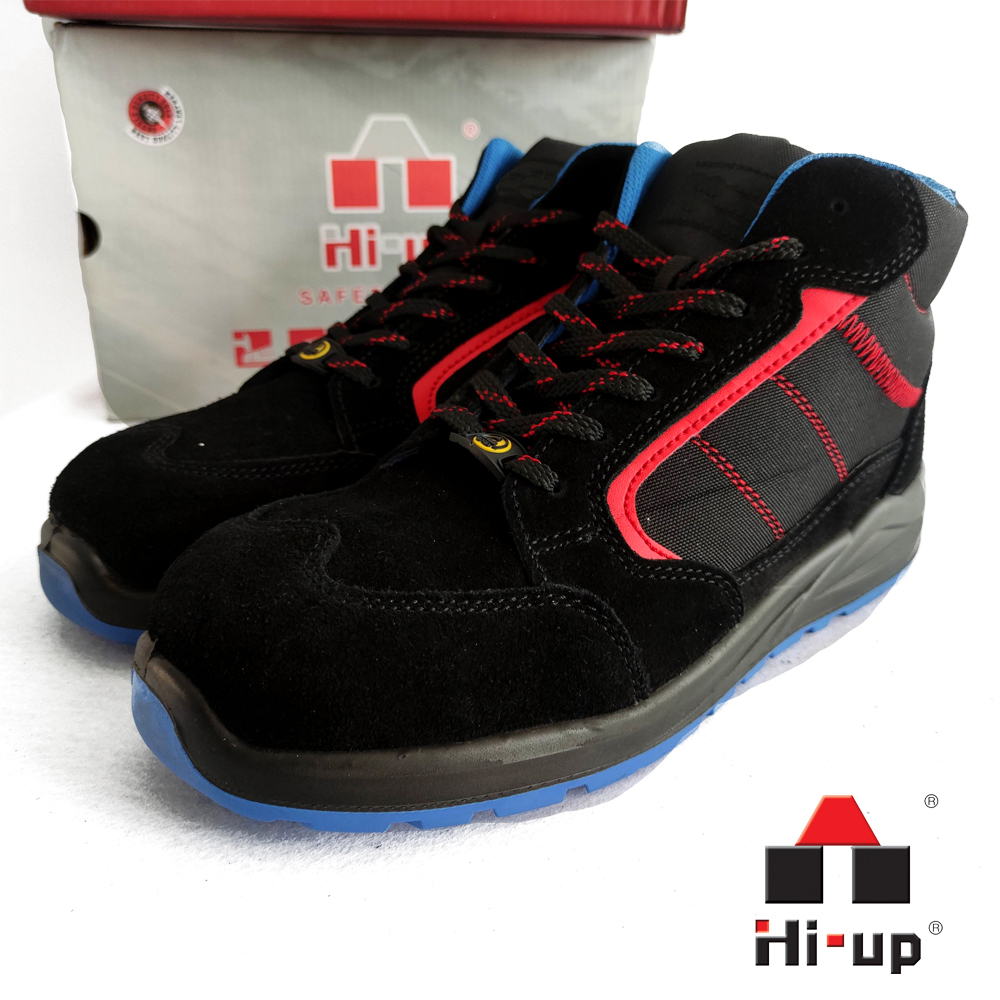 mens safety shoes industrial leather working shoes Protection construction boots botas de seguridad industrial