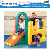 Juguetes de plástico con diapositivas Swing Toddler Playground Equipment (M11-09308)