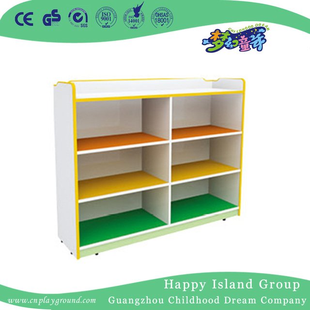 Gabinete de almacenamiento japonés de madera natural de los juguetes de los niños de la escuela (HG-5408)