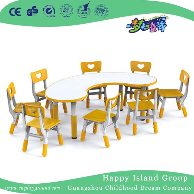 Kindergarten Kinder Holz Pfeil Modell Tisch zu verkaufen (HG-4906)