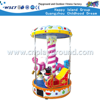 Équipement de jeu de carrousel d'enfants du parc d'attractions HD-10904